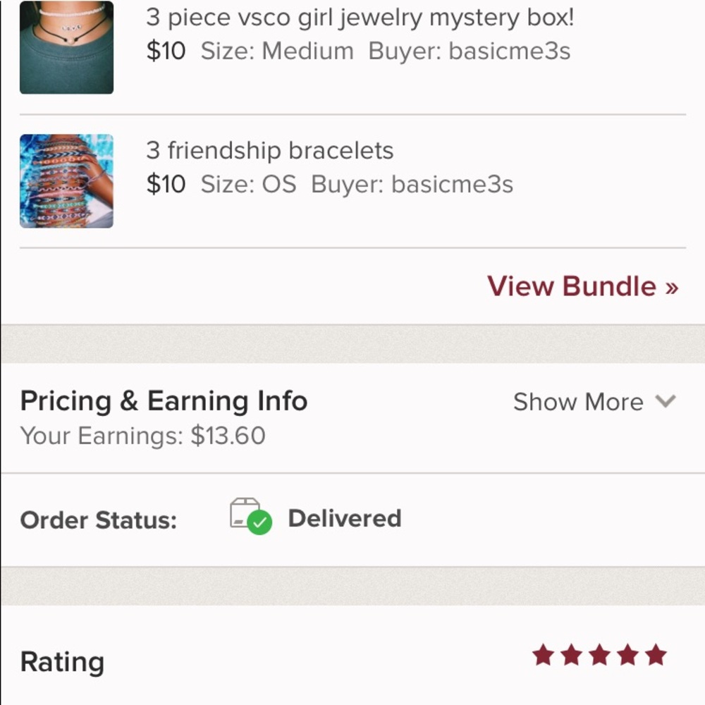 3 piece vsco girl jewelry mystery box! - Picture 7 of 7